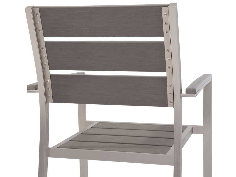 Mesa exterior aluminio e 6 cadeiras da marca Beliane