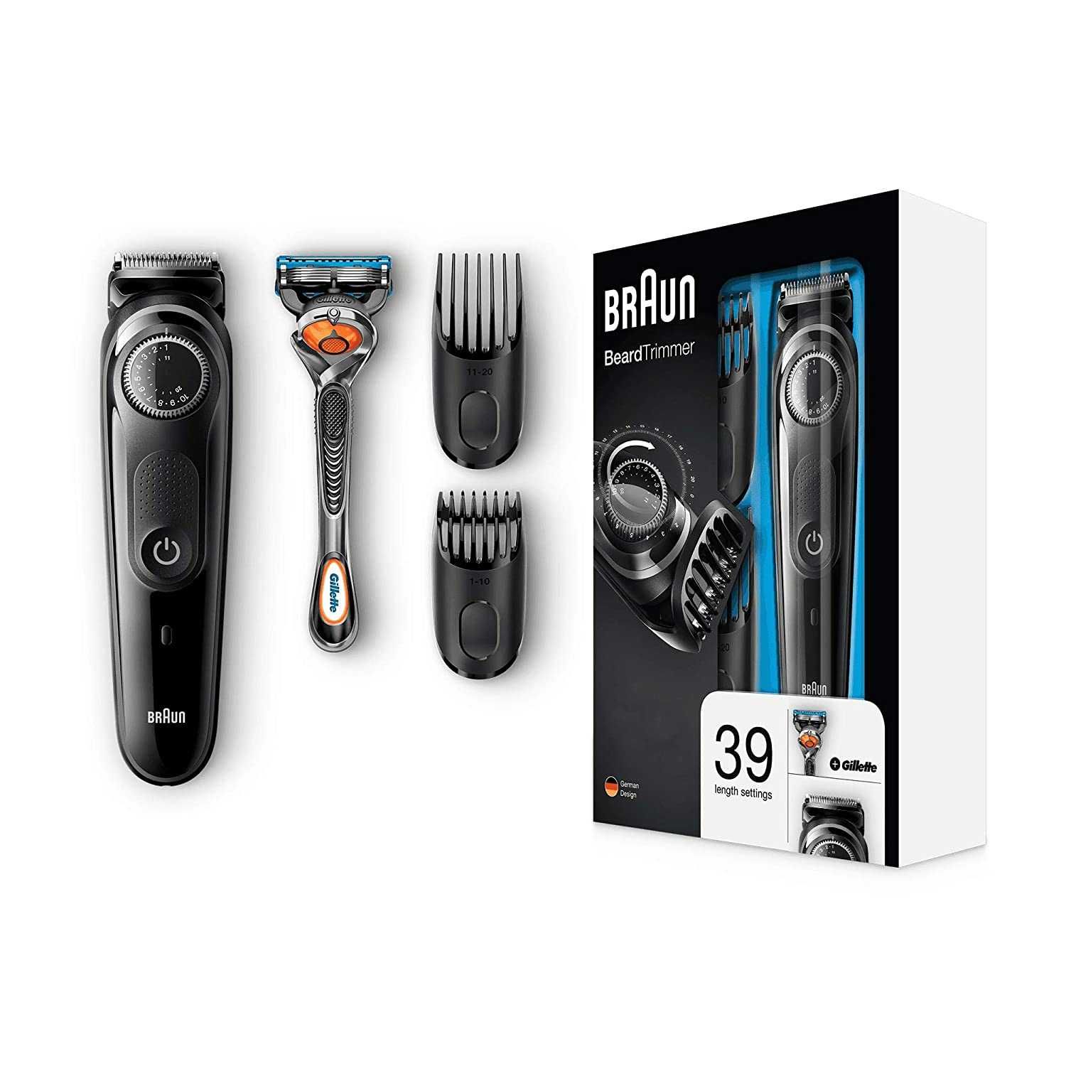 Braun BeardTrimmer Máquina para Aparar Barba NOVA