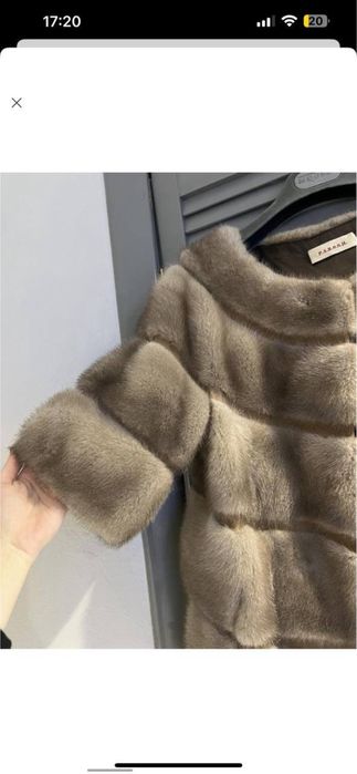 Норковий полушубок