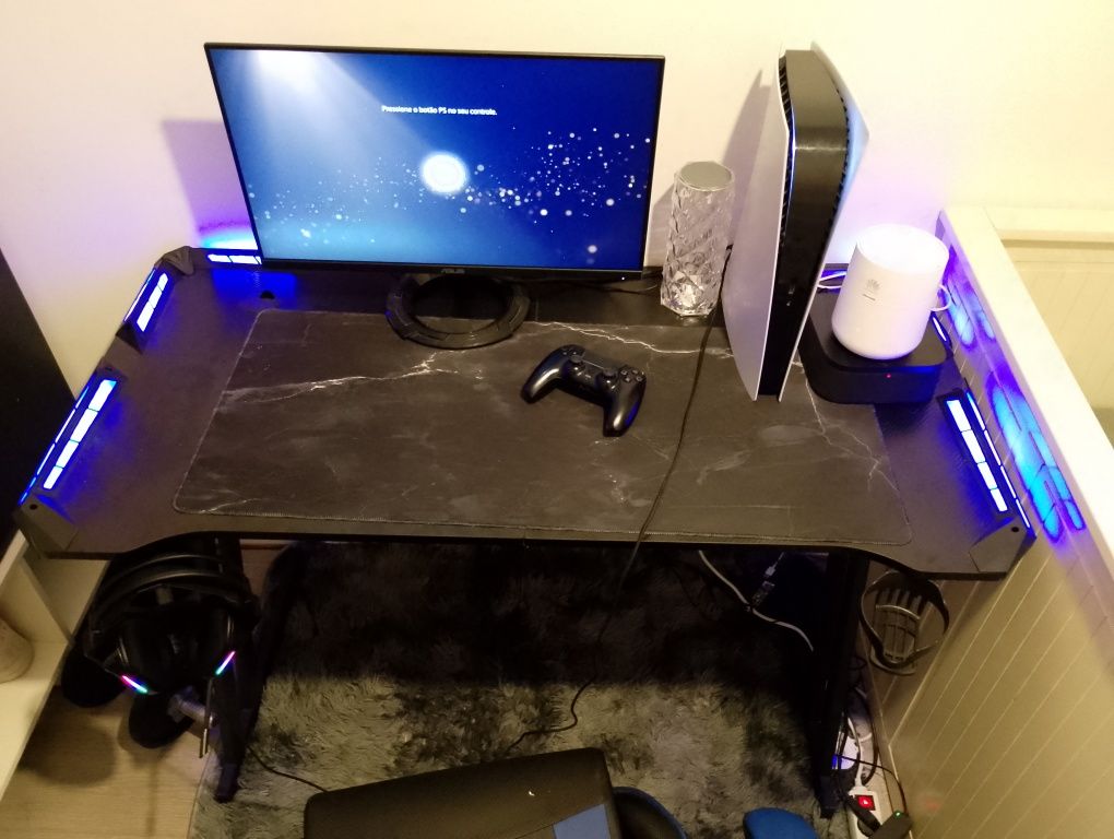 Conjunto gaming PS5/Monitor/Mesa