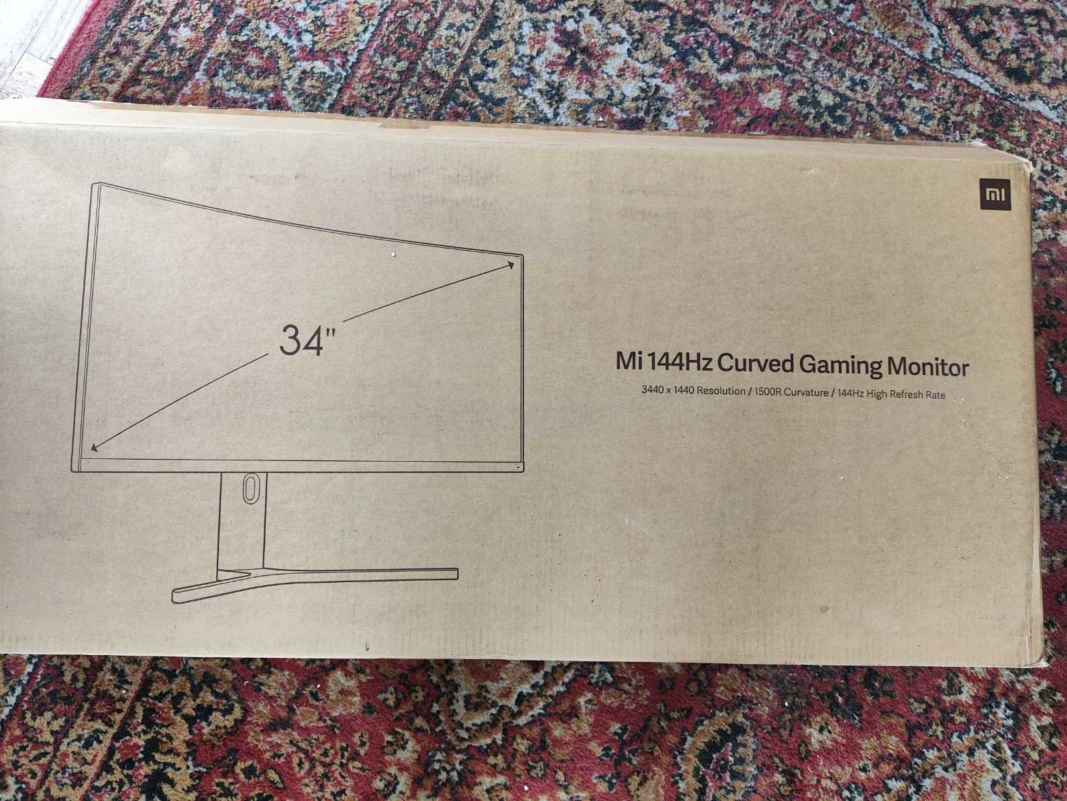 Monitor Xiaomi 34 cale Curved USZKODZONY!
