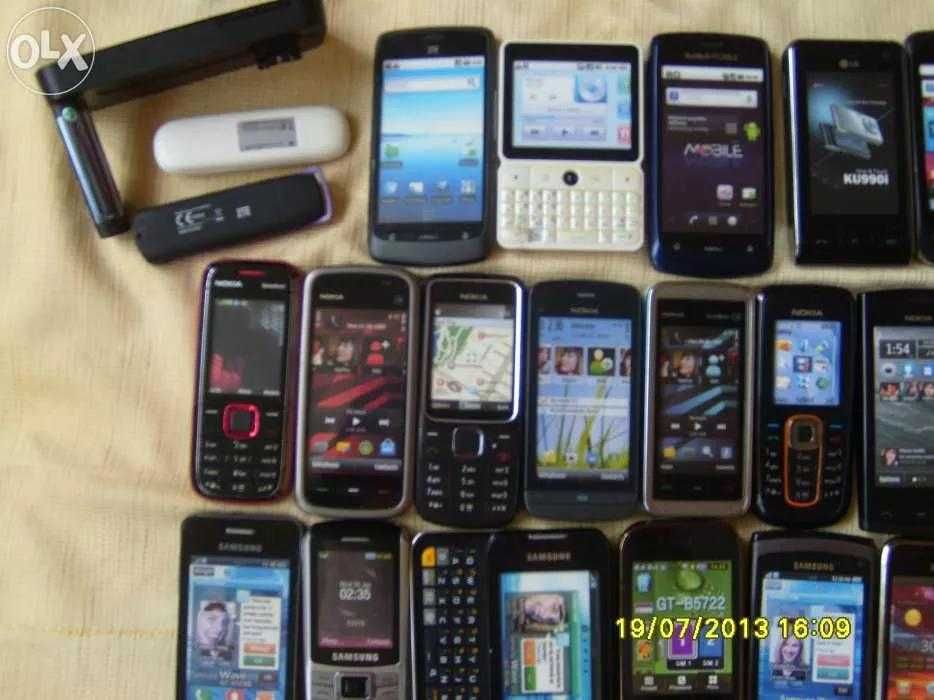 Atrapy telefonów / kolekcja zestaw