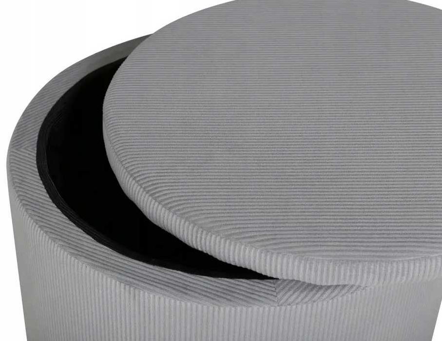 NOWA DUŻA PUFA Venture Home Puf Dunken Sztruksowy Otwierana Sztruks