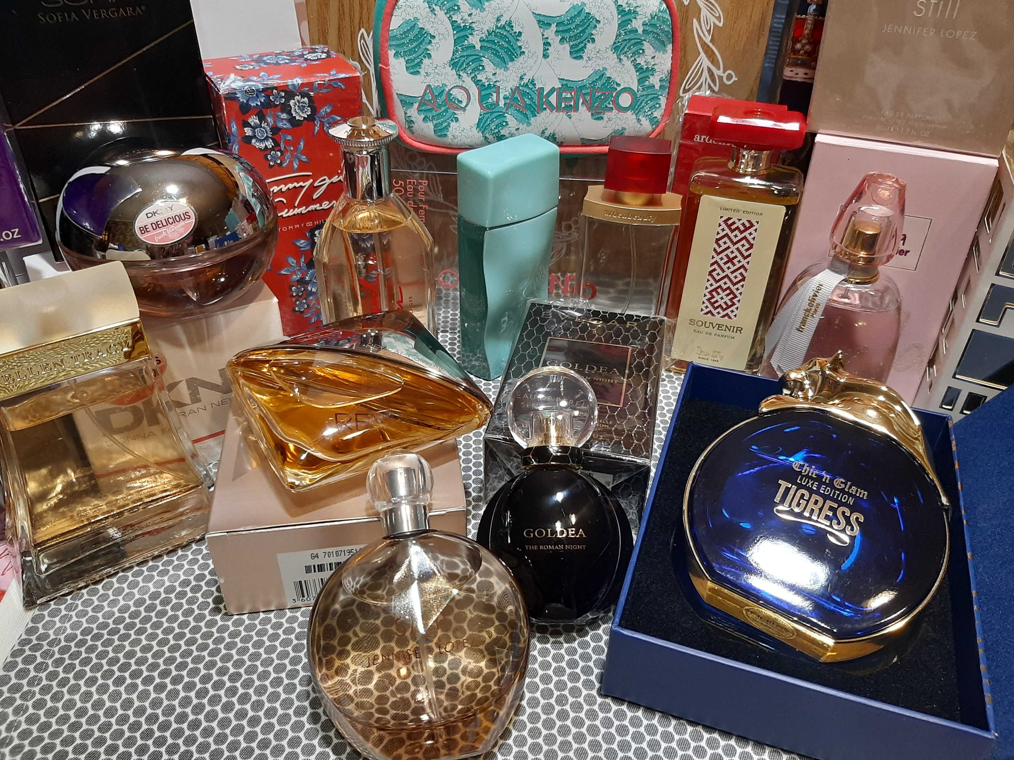 Calvin Klein Kenzo Jennifer Lopez Dzintars Bvlgari Franck Olivier DKNY