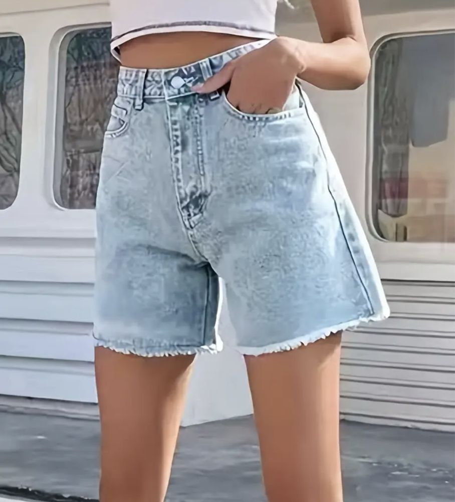 Шорты джинсовые