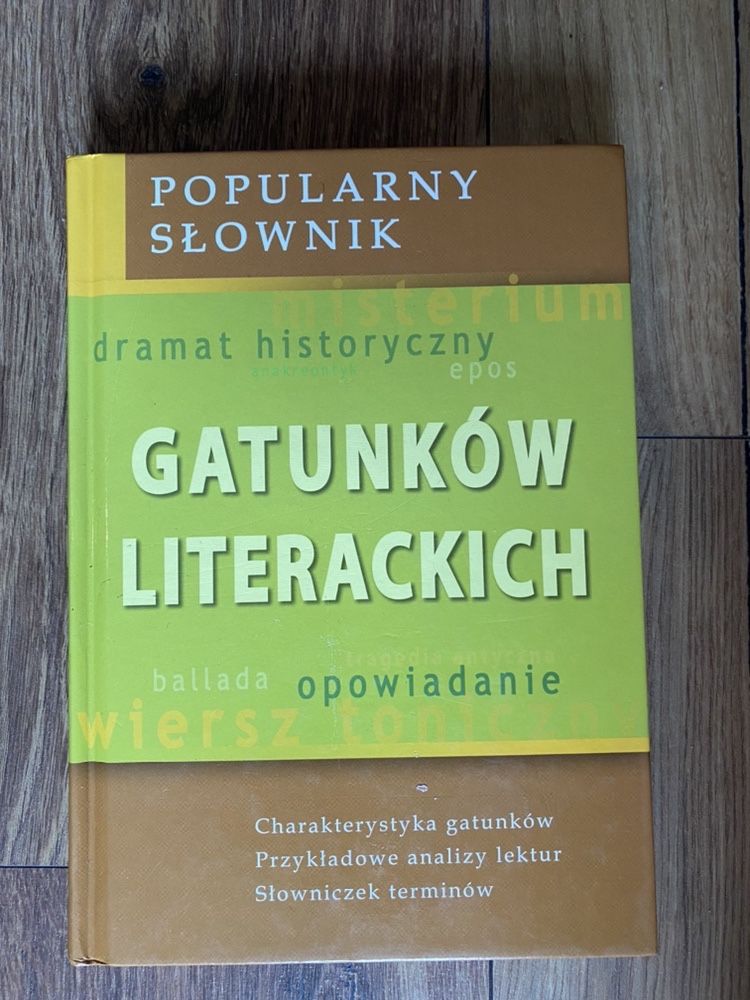 Słownik gatunków literackich