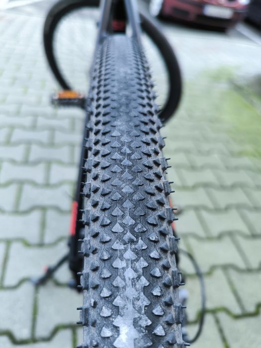 Rower Romet Aspre 1 gravel czarno czerwony Gliwice