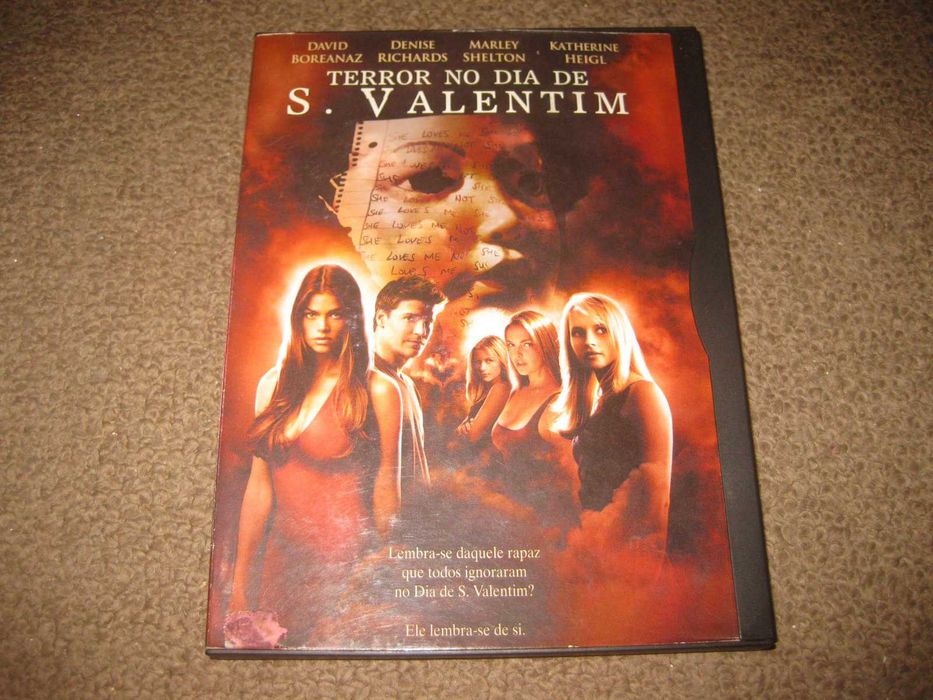 DVD "Terror no Dia de São Valentim" com Katherine Heigl/Snapper!