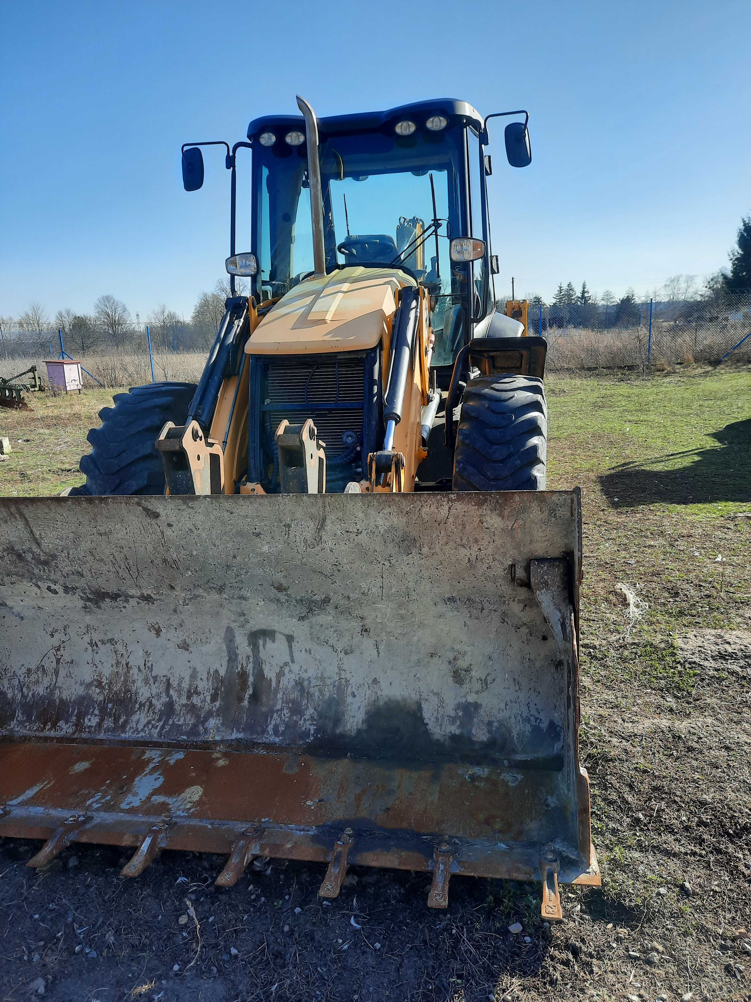 Koparko ładowarka JCB 4CX 2012 joystick