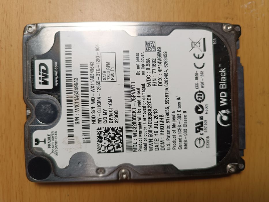 Жёсткий диск xbox 320gb