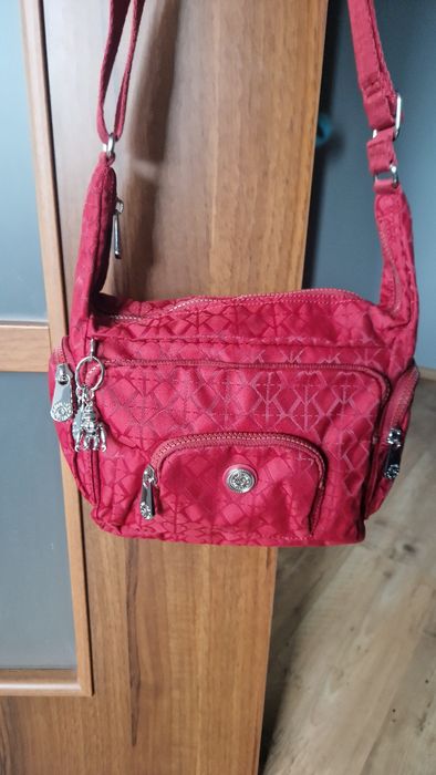 Torba Keplinga w kolorze wina