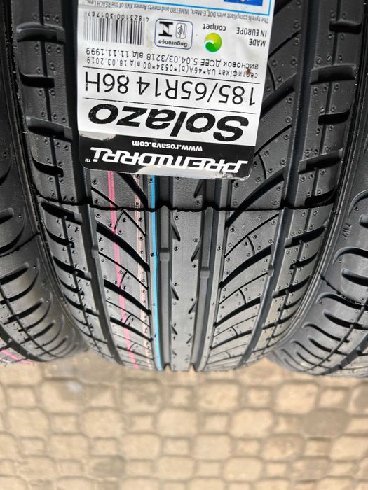 185/65r14 premiorri nowe opony letnie montaz w cenie