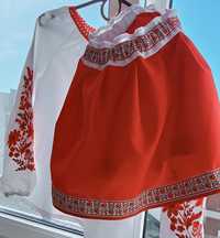 Вишиванка сукня вишита патріотичний одяг 128