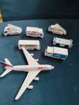 Zestaw zabawek samolot oraz pojazdy z lotnisk KLM Airfrance