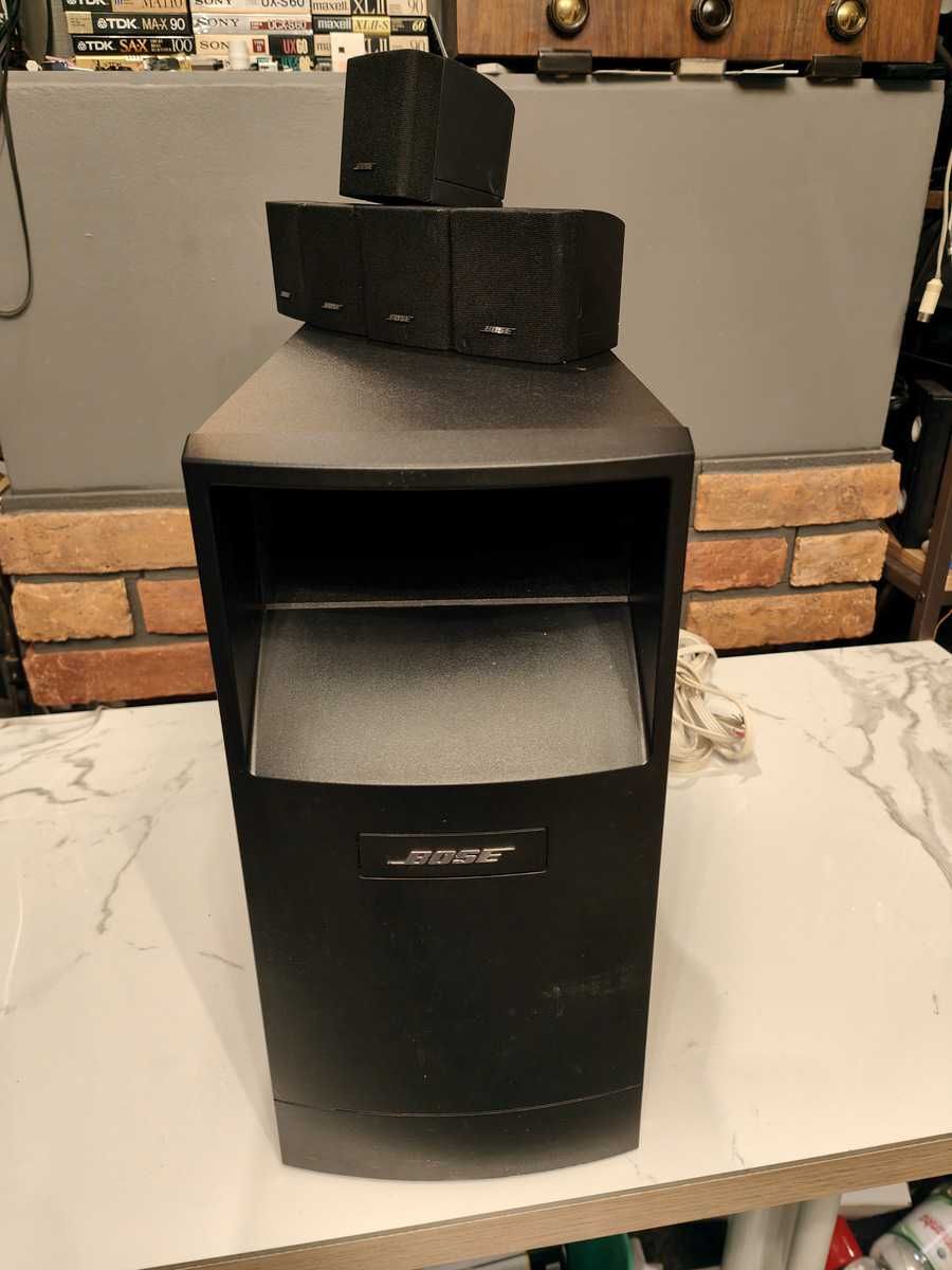 Zestaw Kina 5.1 BOSE ACOUSTIMASS 6 III ! Aktywny subwoofer ! 5 sateli