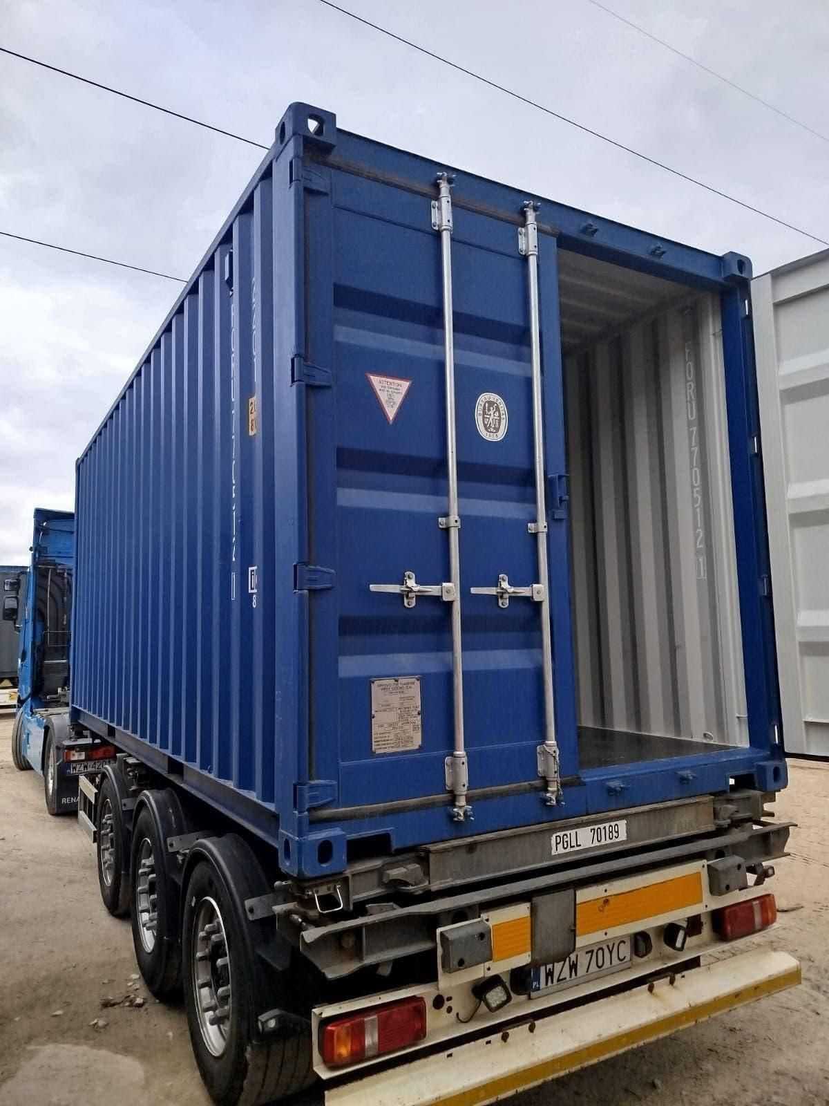 KONTENER MORSKI kontenery magazynowe magazyn 20 40 6m 12m Nowe Używane