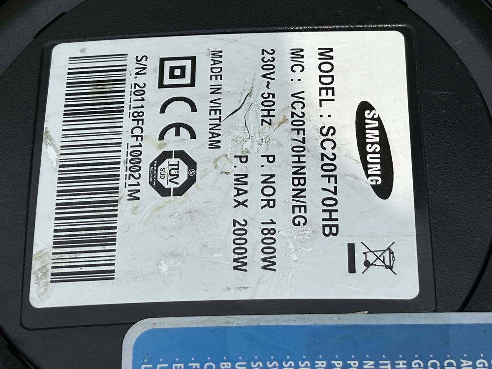 Samsung SC 20 F 70 HB odkurzacz