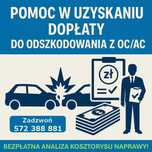 Pomoc w uzyskaniu dopłaty do odszkodowań z OC/AC. Zaniżony kosztorys.