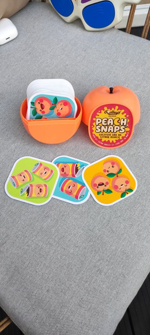 Gra Peach Snaps , gra karciana jak nowa