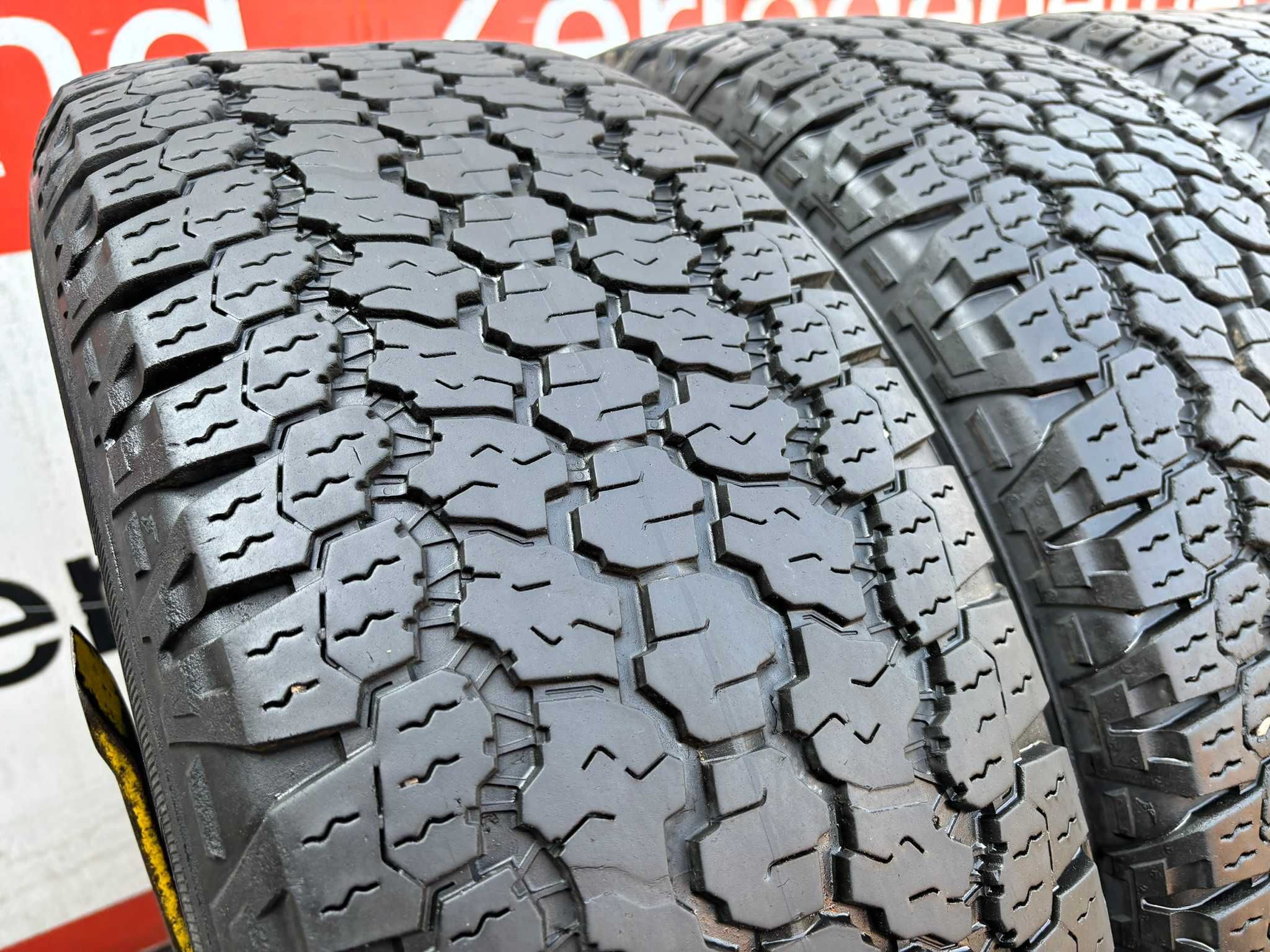4X Opony AT 255/65R19 114H GOODYEAR WRANGLER LR 7.5MM 2022R CAŁE!