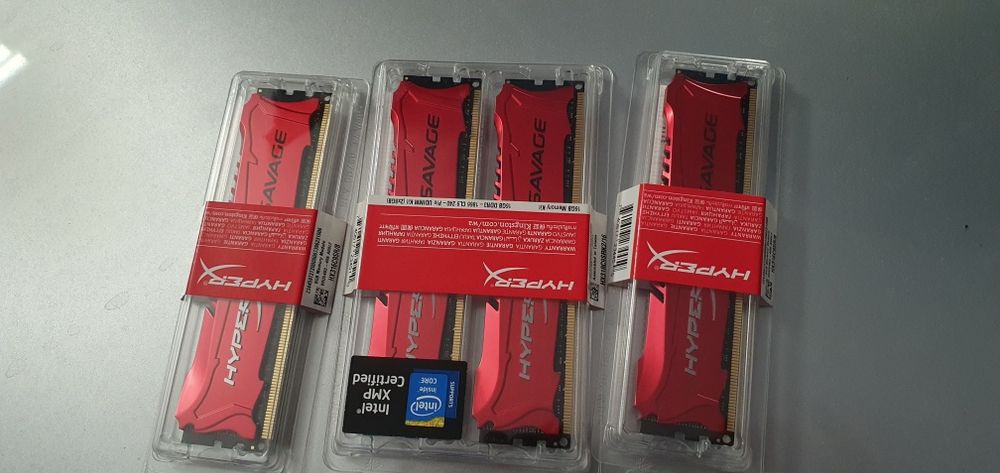 Pamięc RAM Hyperx Savage DDR3 8GB 1600mhz i 1866mhz