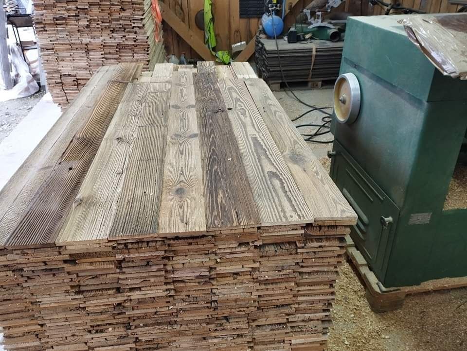 Stare deski drewno z rozbiórki stodoły loft rustykalne nie postarzane