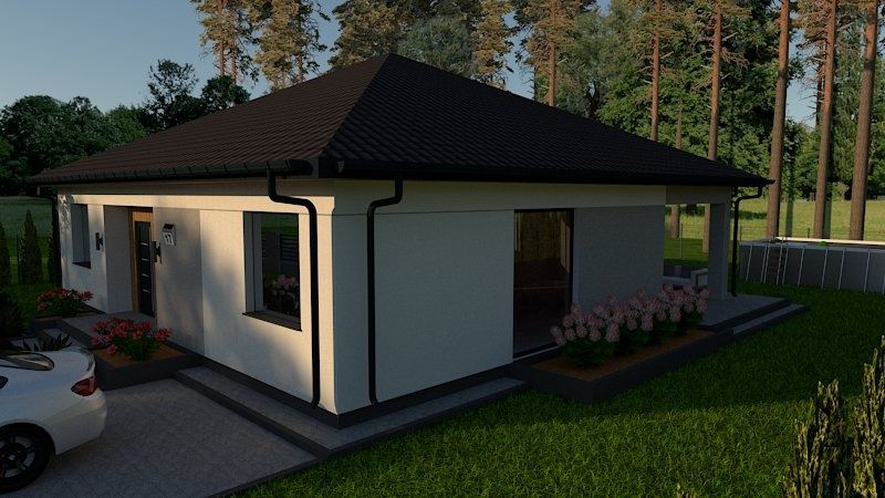 #Dom Na Skraju Lasu# W Trakcie Budowy# Jamielnik#