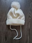 Czapeczka czapka zimowa z pomponem 74/80 So Cute