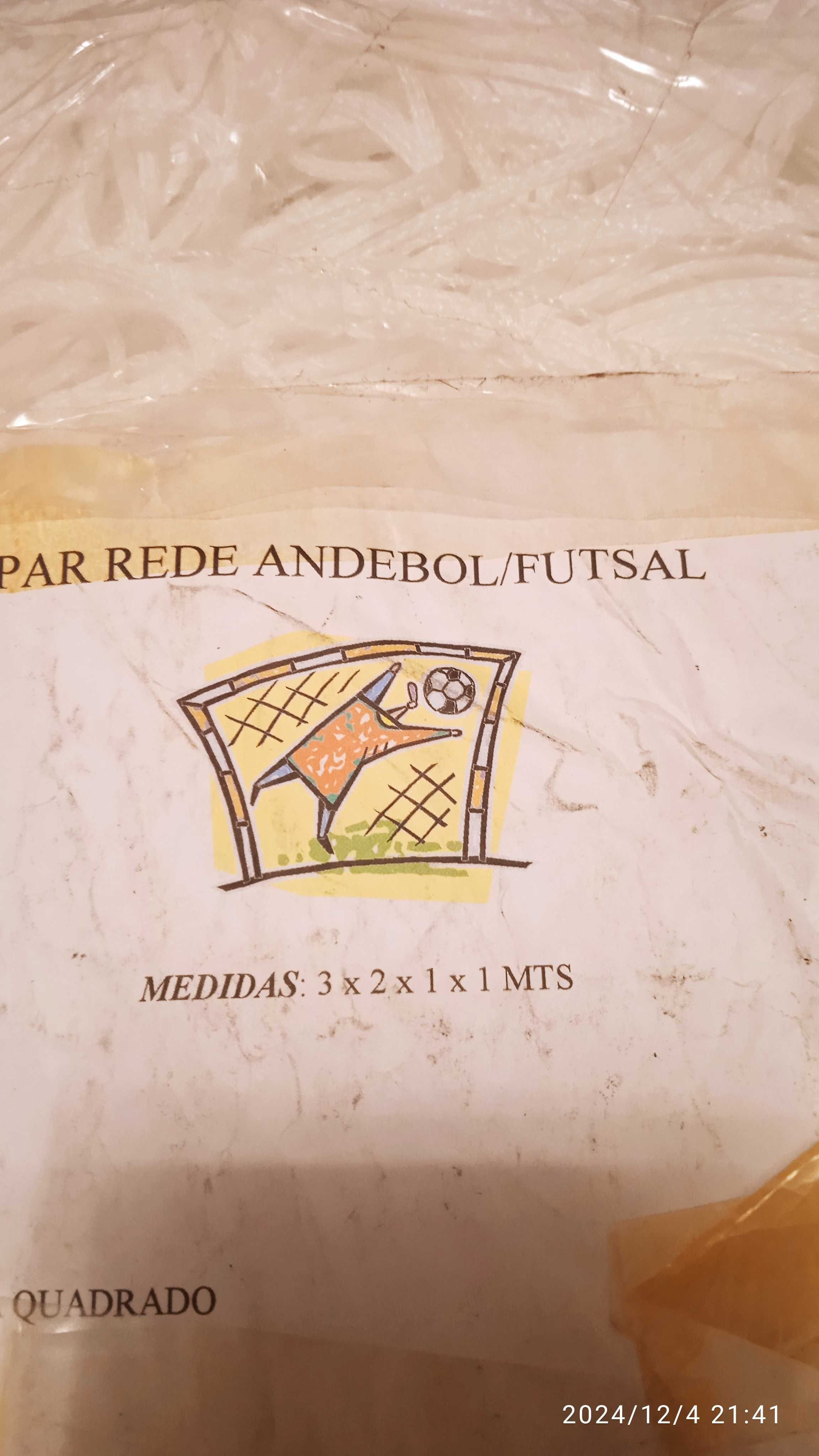 Redes futsal novas