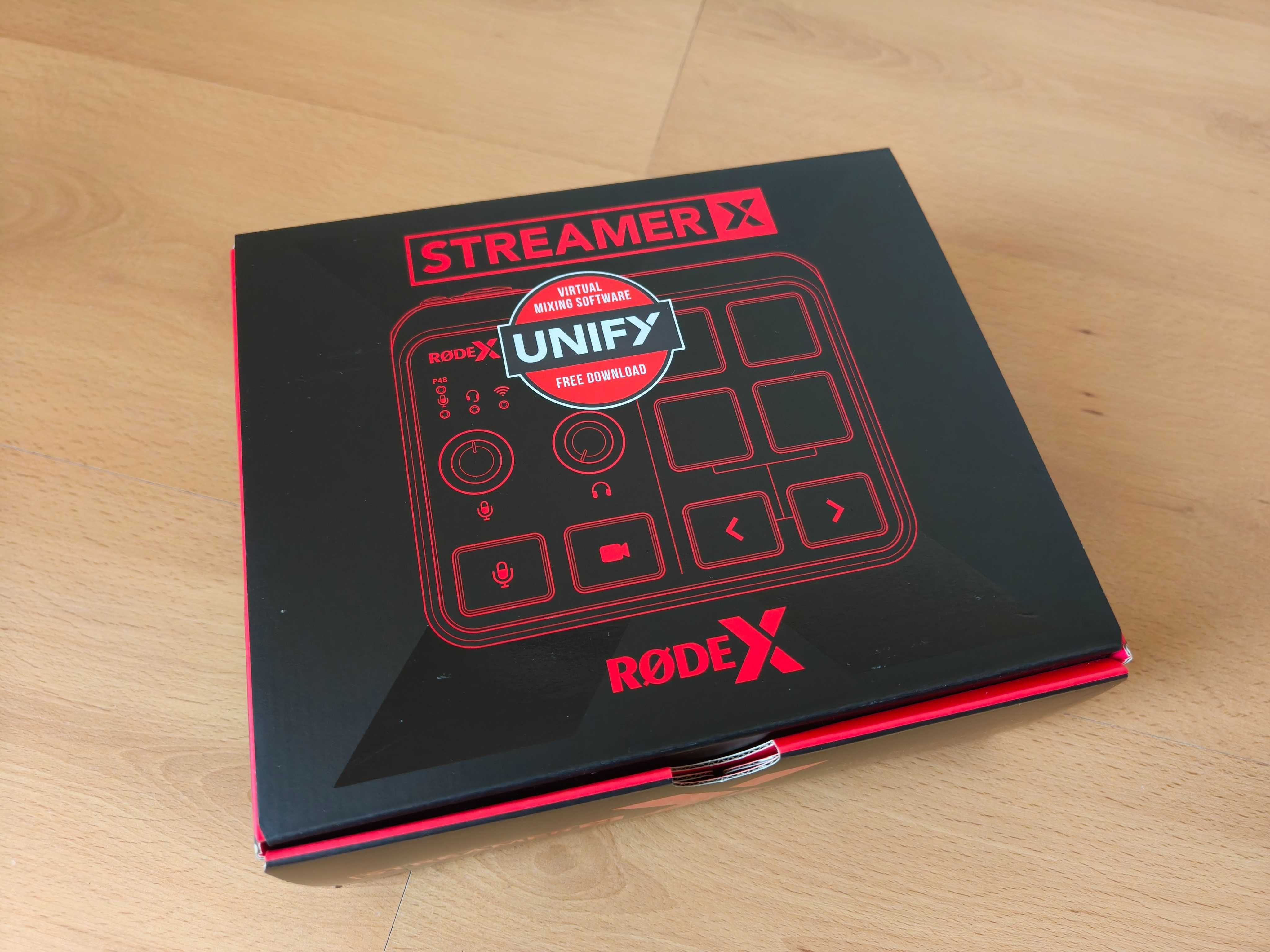 RØDE X Streamer X – placa de captura e interface áudio, como nova