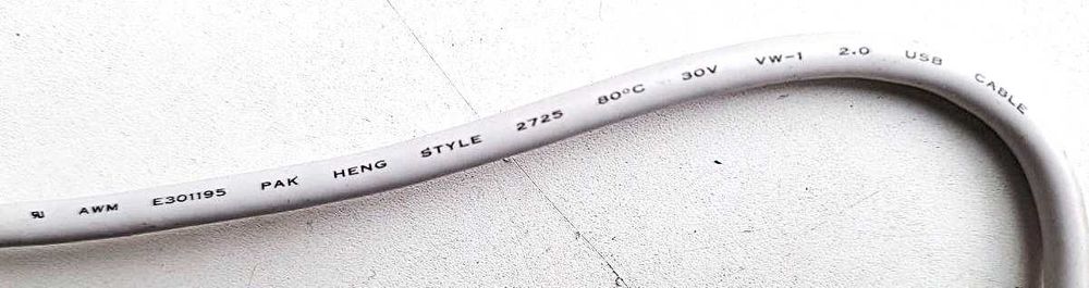 КАБЕЛЬ USB 2.0 A-Male to B-Male для микшерного пульта Allen Heath