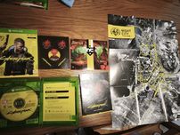 Cyberpunk 2077 Xbox one/series X + nieużywane dodatki!