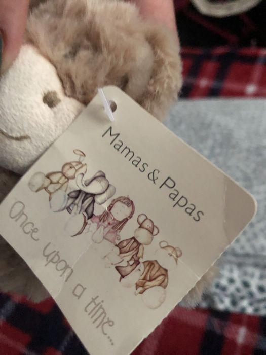 Maskotka przytulanka pluszak małpka mamas & papas nowa