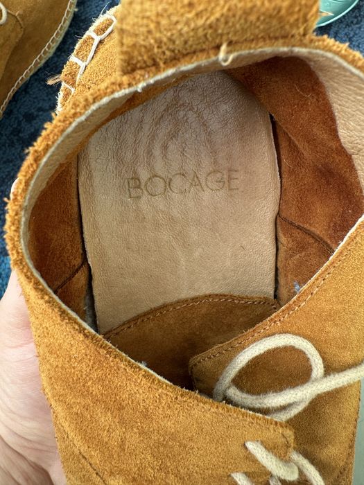 Замшеві кеди еспадрильї Bocage