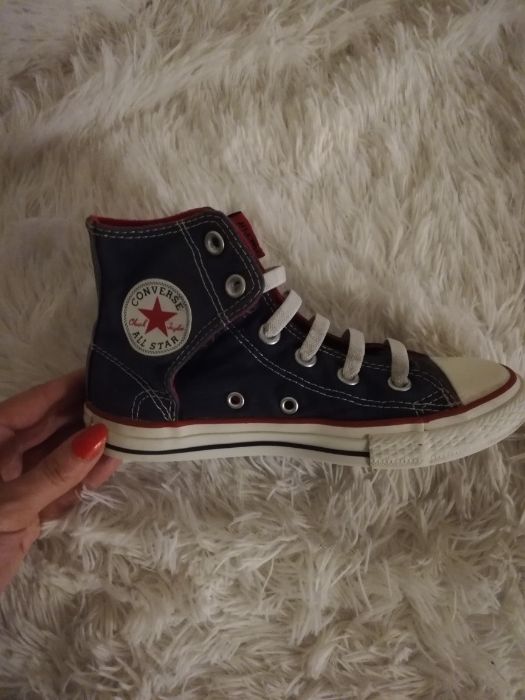 trampki CONVERSE 33, CONVERSE 33 ALL STAR na rzepy gumki wyższe 33