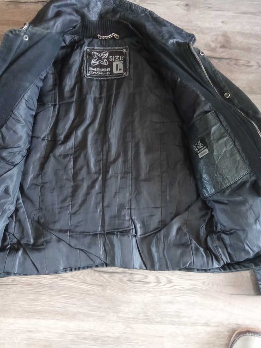 Kurtka męska że skóry naturalnej