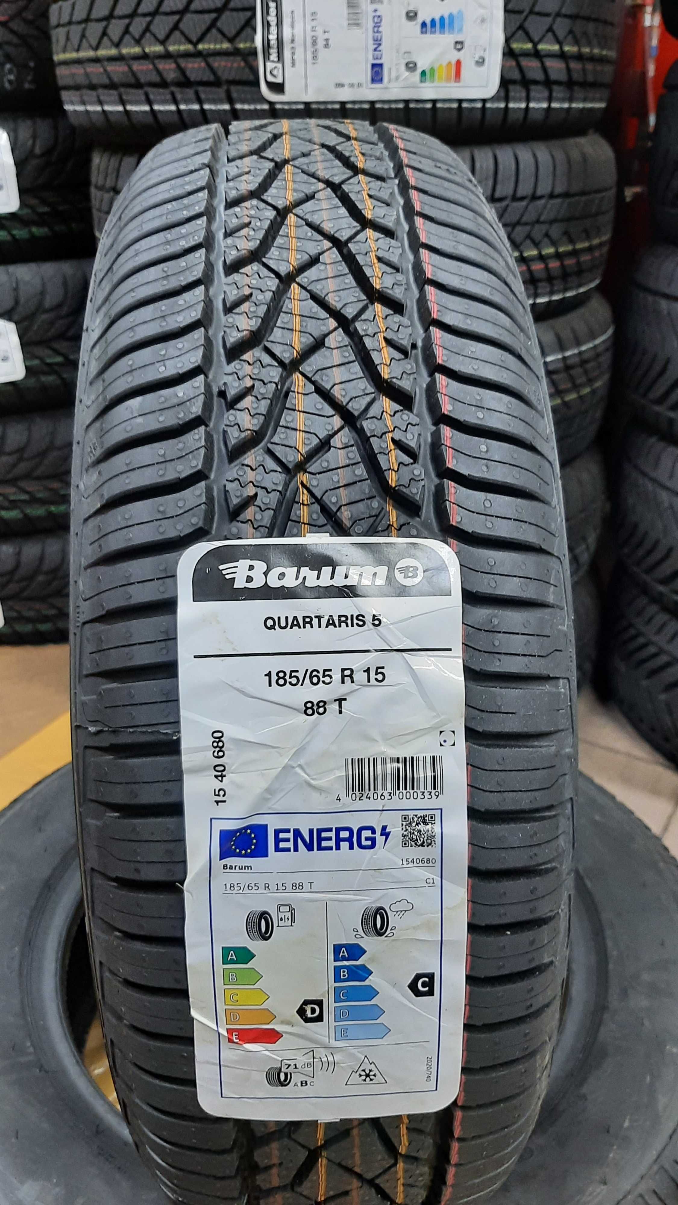 185/65R15 BARUM Quartaris5 Opony Wielosezonowe Nowe !!! MASGUM!!!