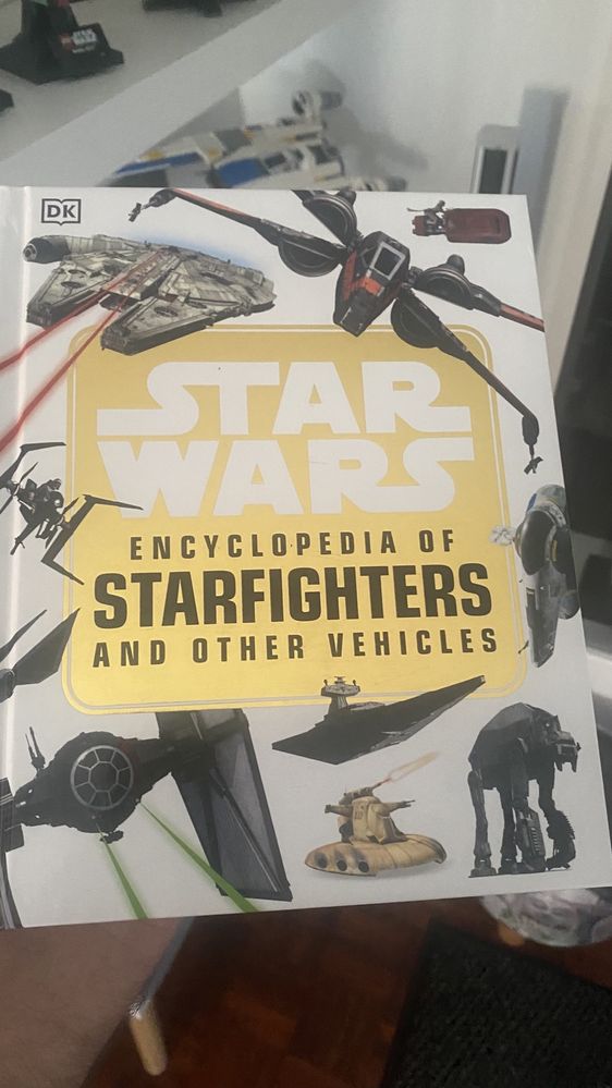 Livro Star Wars Encyclopedia of STARFIGHTERS and other veichles