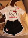 Koszulka i spodenki Hello Kitty w r 158.Nowa