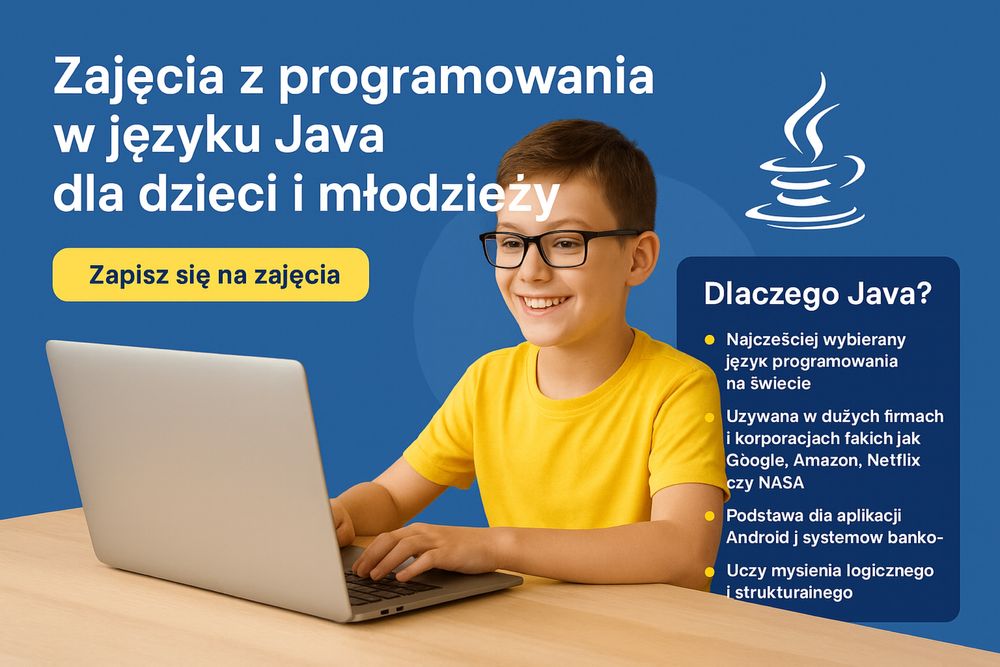 Zajęcia programowania dla dzieci i młodzieży - nauka poprzez mentoring