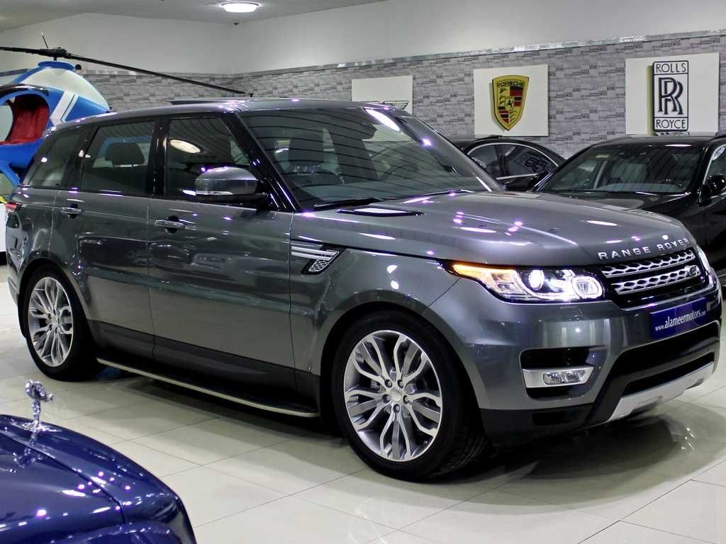 Боковые подножки Range Rover Sport 2014+ пороги для рендж ровер спорт