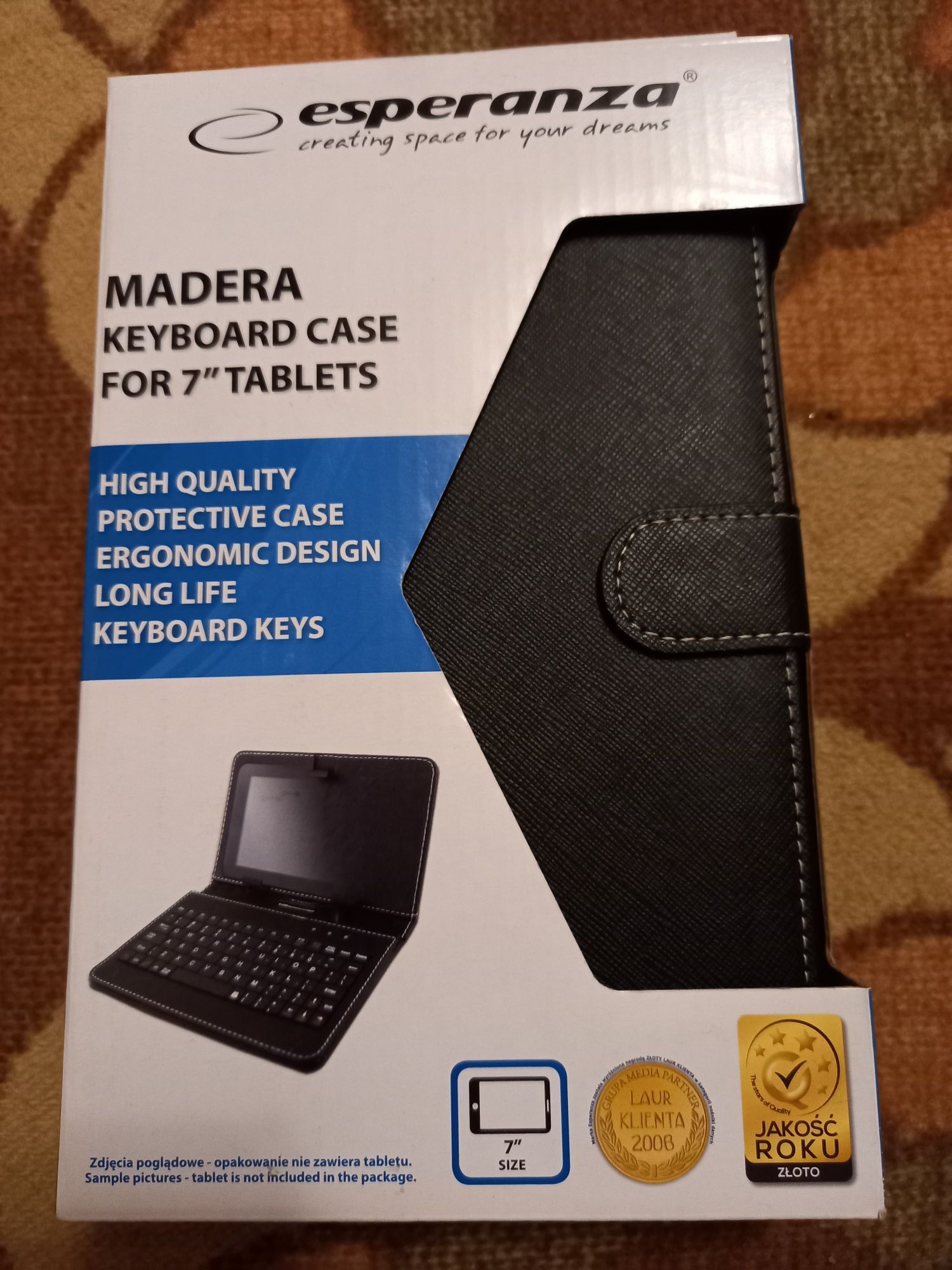 Etui z klawiaturą do tabletu 7"