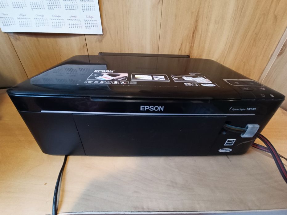 Продам кольоровий принтер-сканер Еpson SX130 разом з СБПФ.