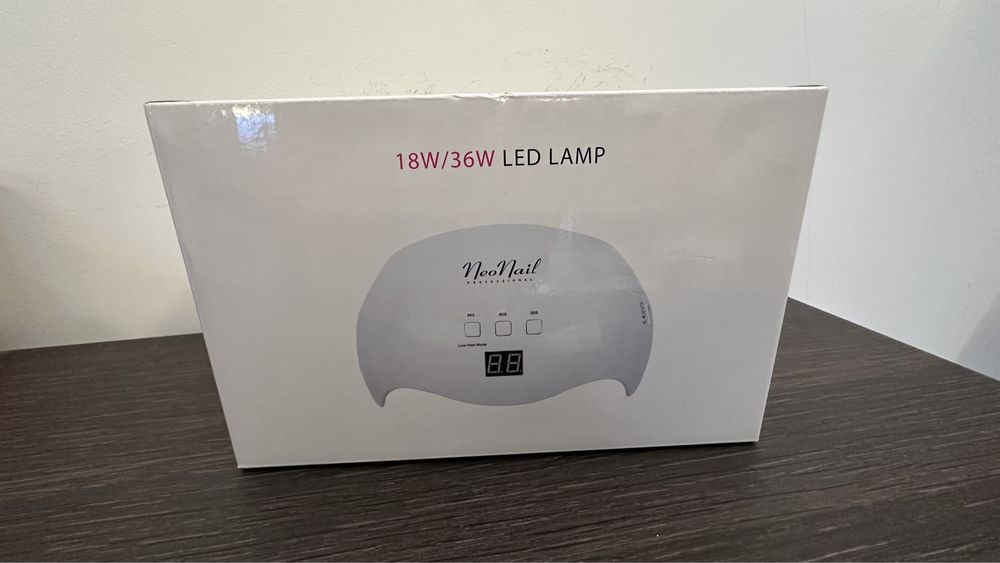 NEONAIL Lampa LED 18W/36W LCD Display