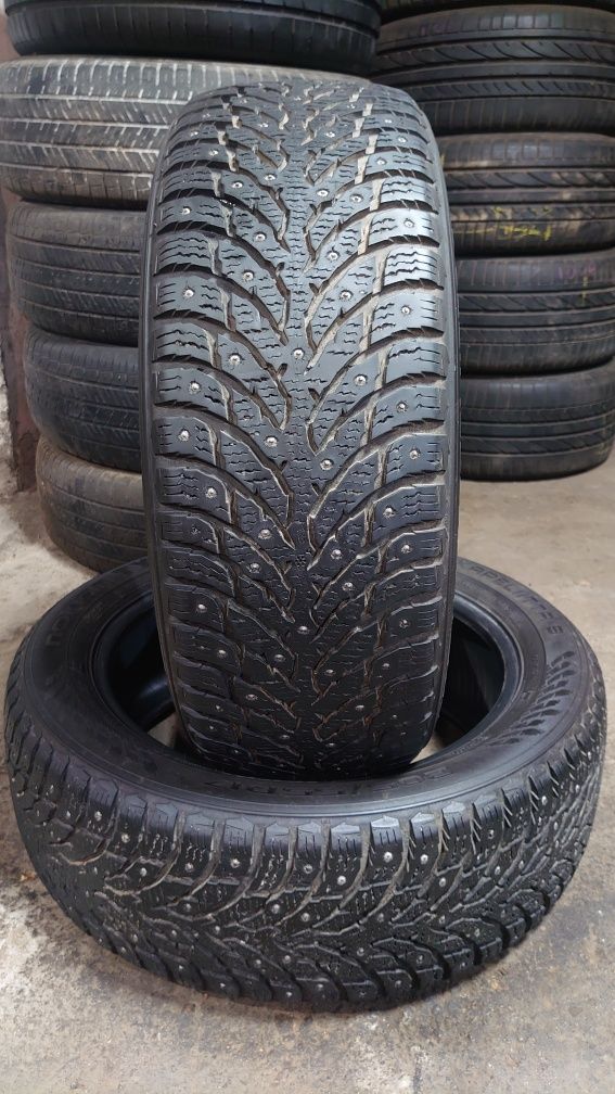 Пара зимних шин Nokian Hakkapeliitta 9 ШИП 205/55 r17 205 55 17