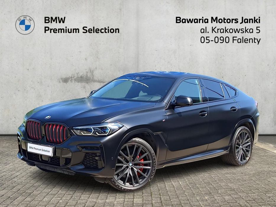 BMW X6 X6 M50i Limitowana Edycja Black Vermilion