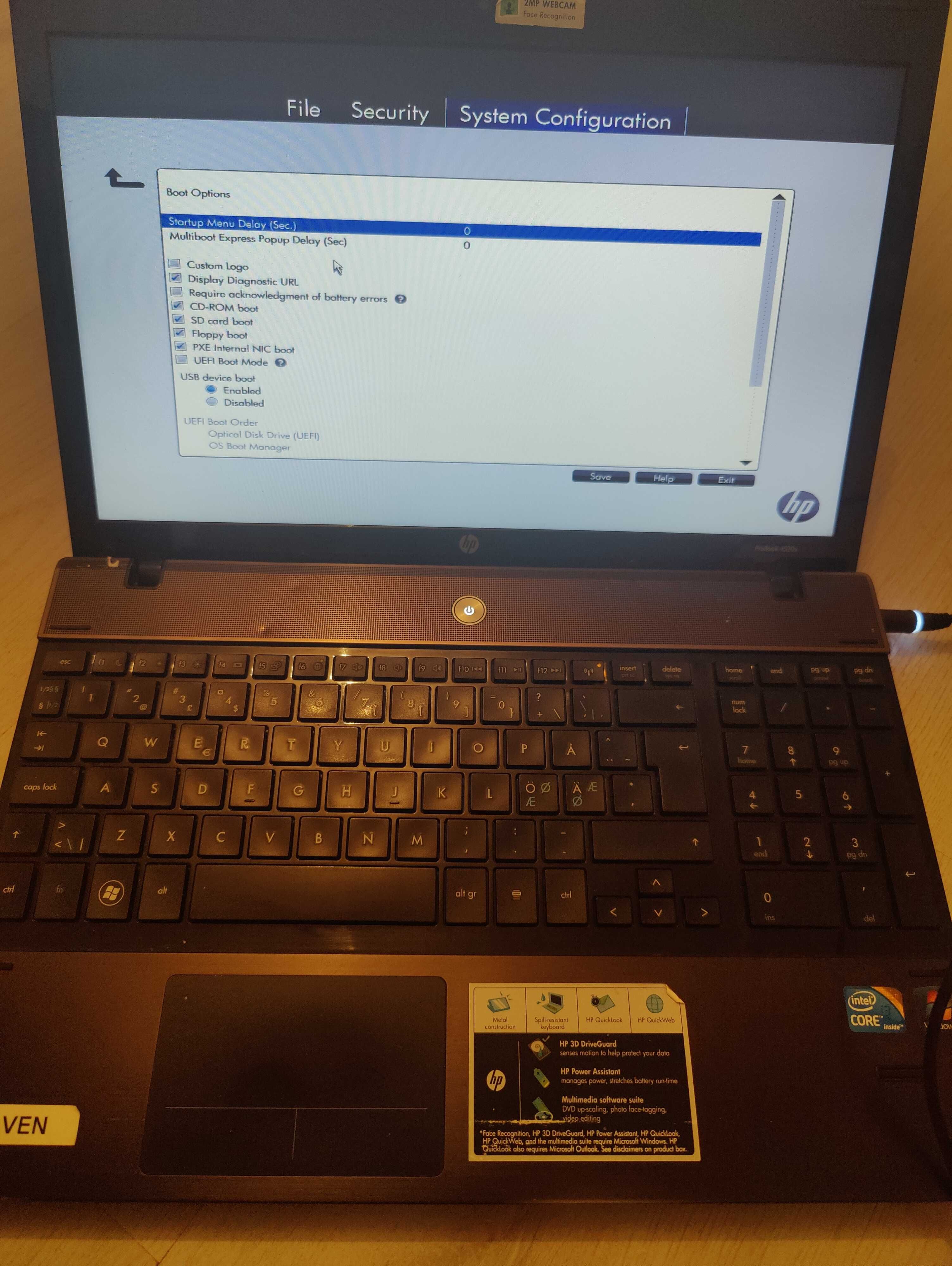 Hp 4520s без зарядки