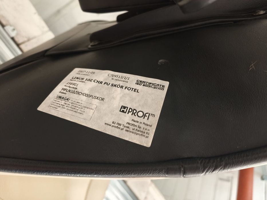 Fotel ergonomiczny obrotowy Linus 10z