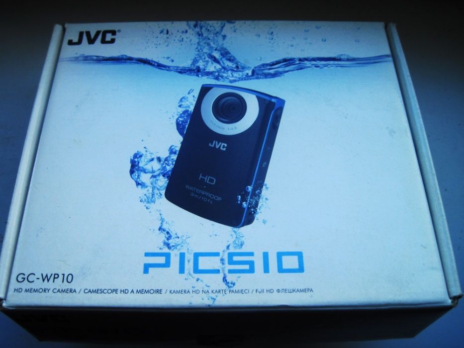 Новая видеокамера JVC Picsio GC-WP10 для подводной съемки .