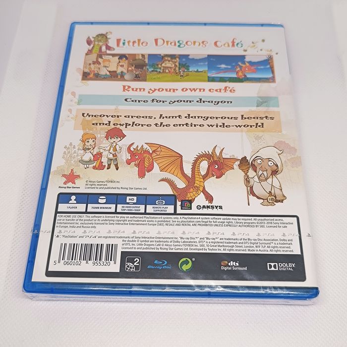 Little Dragons Café PS4 Novo Selado
